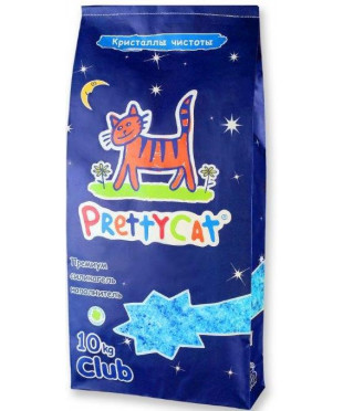 Pretty Cat "Кристаллы чистоты" силикагелевый наполнитель