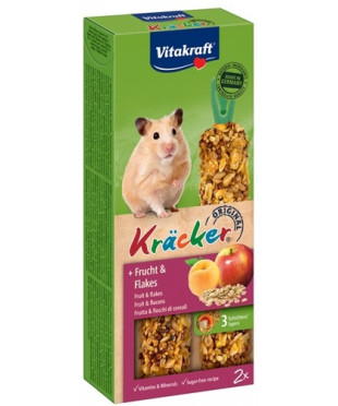 Vitakraft Крекеры для хомяков Фруктовые 2шт